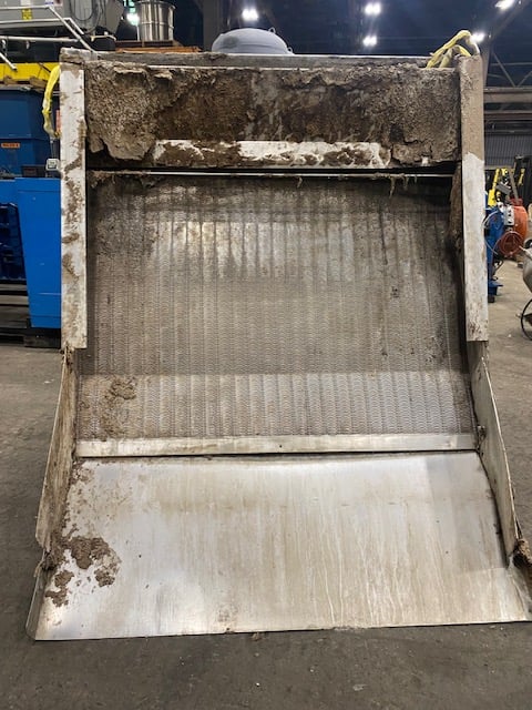Ce Bauer #554-2-72, 72" wide Stainless steel hydraseive, serial #8-IM-666 - Image 1
