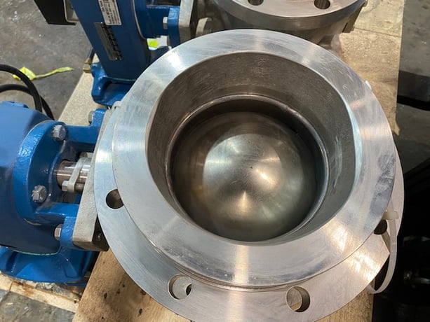 8" Dezurik #VPB size 8, Stainless steel ball valve, 450°F max temp., shaft 2205, seat 317R, new - Image 5