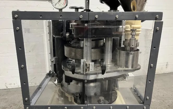 6.5 Ton, Manesty, Tablet Press, 16 Stations, 5/8" tablet diameter, 11/16" Depth of Fill, 90000 Tablets/hr. - Image 7