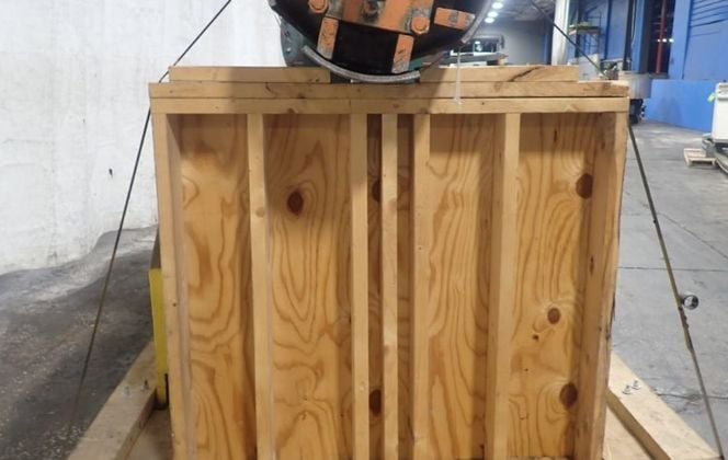 40000 lb. Rowe #40072-DSJ, Coil Reel, 73" wide, 84" outside dimensions - Image 8