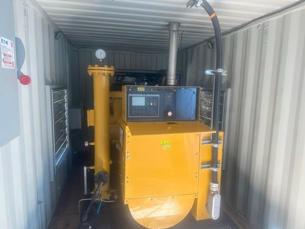 131 KW Caterpillar #G3306B-TA, Natural gas generator set, 480 Volts, 7409 hours, 2013 - Image 8