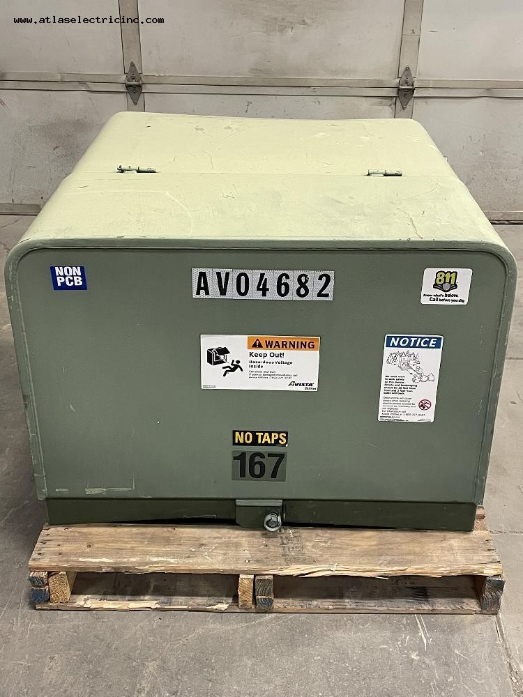 167 KVA 13200Y/7620 Primary, 120/240 Secondary, Howard Industries Ind., oil filled padmount transformer - Image 3