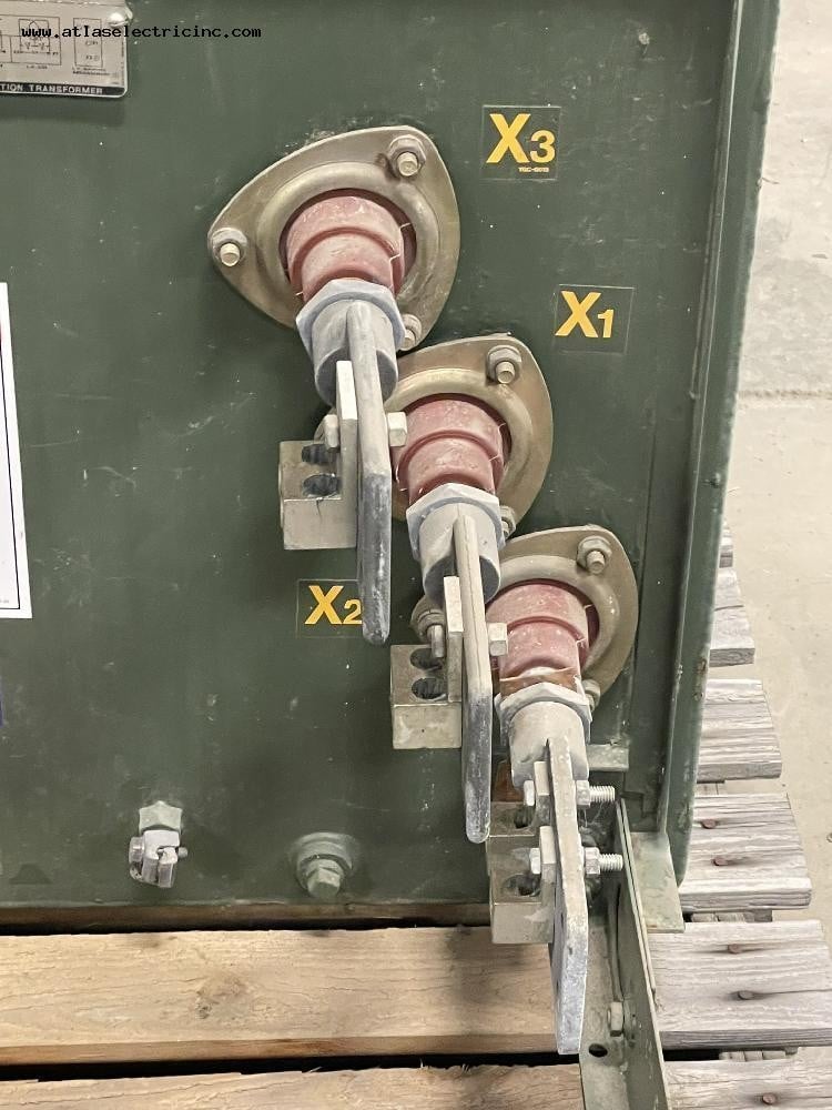 100 KVA 13200Y/7620 Primary, 120/240 Secondary, General Electric, oil filled padmount transformer, 1-phase - Image 6