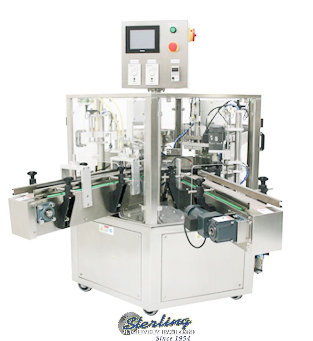 Accutek #FPC-2, cannabis processing, 20-30 BPM, 220 V., 1-phase, 80 psi, 1 cfm, bottle - Image 1