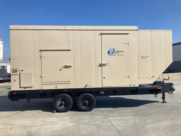 370 KW Kohler #400REOZDD, Diesel Generator, Trailer mount, 208 Volts, Detroit Engine, 24 Volts, 3 phase, PF - Image 1
