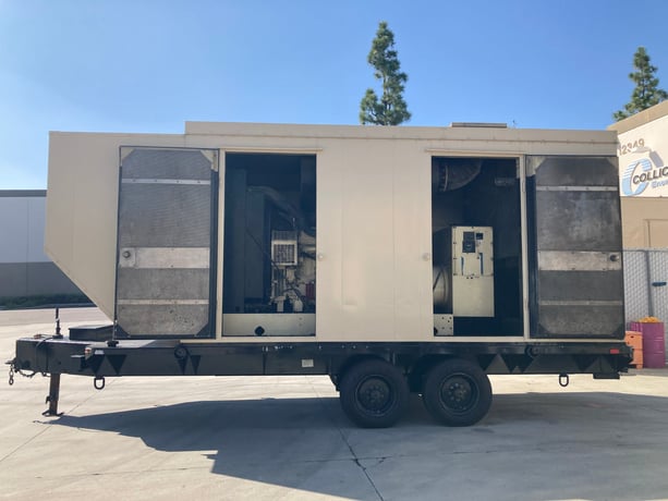 370 KW Kohler #400REOZDD, Diesel Generator, Trailer mount, 208 Volts, Detroit Engine, 24 Volts, 3 phase, PF - Image 2