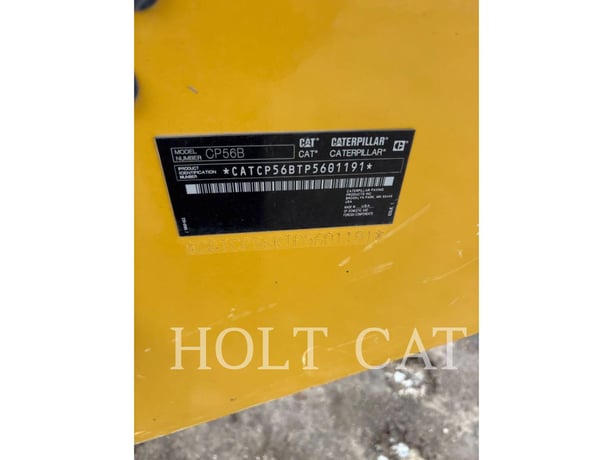 Caterpillar CP56B, Vibratory Single Drum Asphalt, 292 hours, S/N: P5601191, 2023 - Image 6