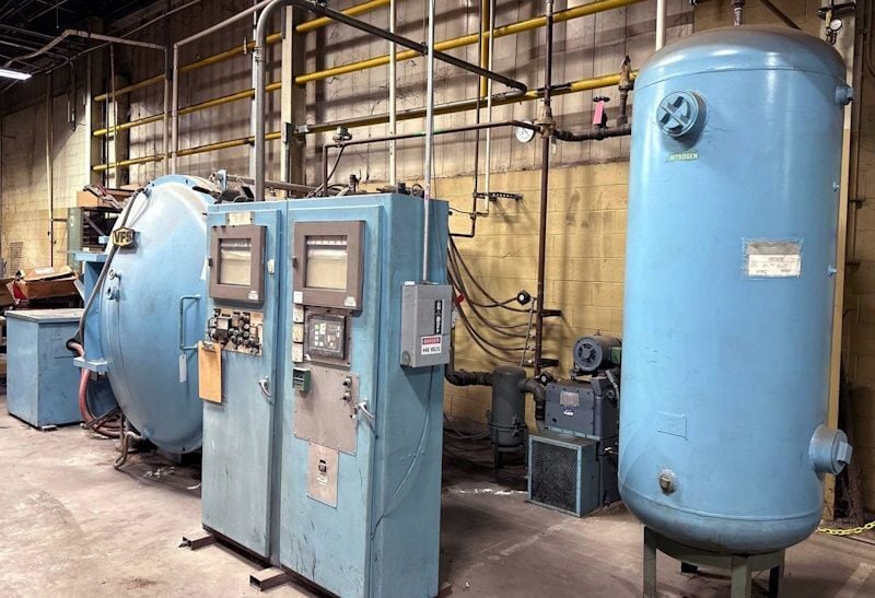 36" width x 48" H x 30" L VFS, front load vacuum temper furnace, 1200°F, 480 V., 3-phase - Image 6