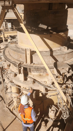 Mesto Nordberg #HP800, cone crusher, standard head, 2006 - Image 2