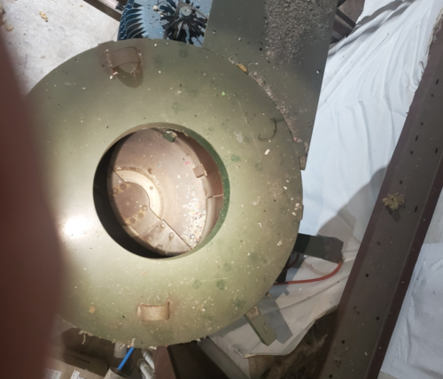 Plastic densifier, 200 HP, belt driven - Image 4