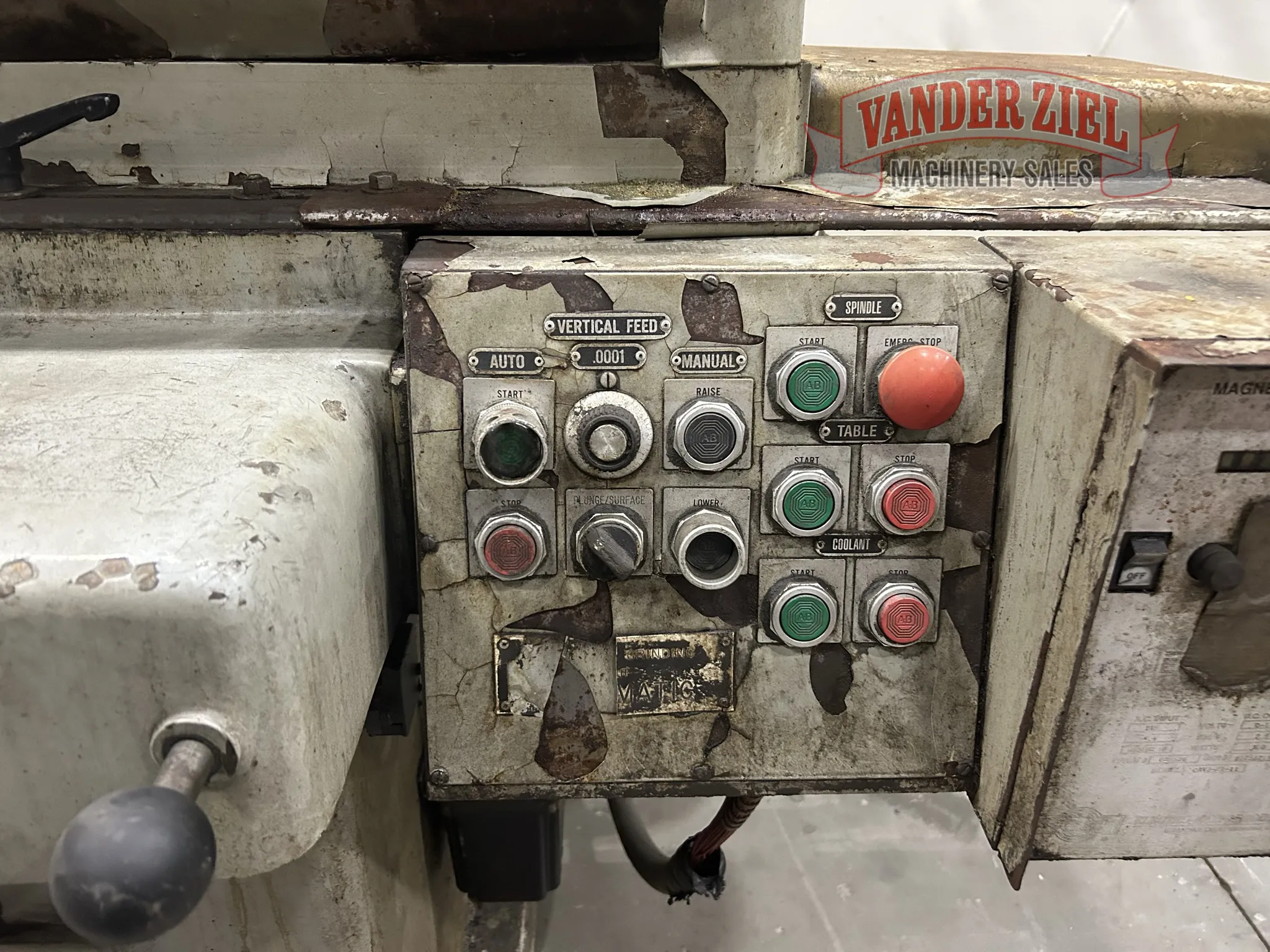 Gallmeyer & Livingston #373, surface grinder - Image 3