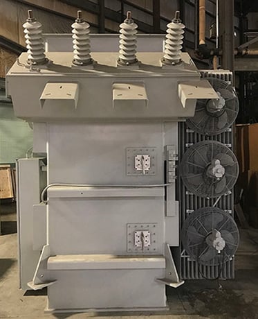 6500/12000/16000/20000 kVA, 69000 Delta Primary, 34500/19920 WYE Secondary, Delta Star Substation - Image 1