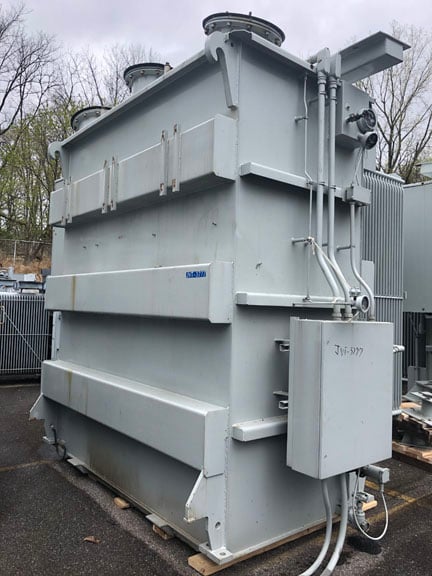 7500/8400/10500 kVA, 115000 Delta Primary, 4160/2400 WYE Secondary, General Electric Substation - Image 3