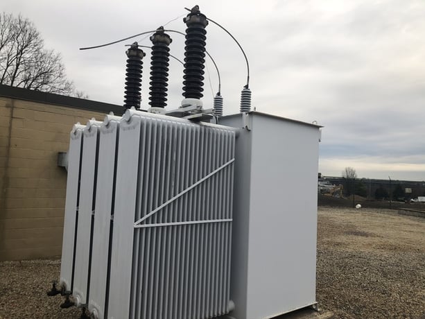 3750/4200/4687/5249 kVA, 34400 Delta Primary, 4160/2400 WYE Secondary, RTE Substation - Image 3