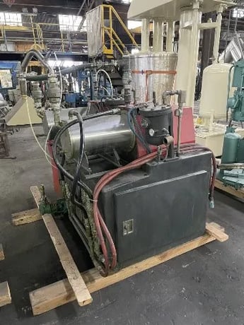 Premier #HM15II, Dual Chamber Media Mill, 15 Liter Dual Jacketed Chambers, 20 HP, 460 V, 1984 - Image 6