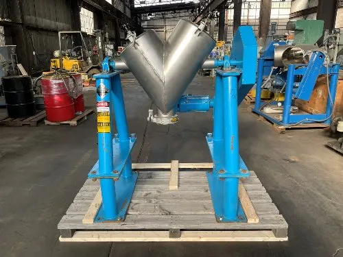 2 cu.ft. Pattersonkelley, Crossflow Twin Shell Blender, Stainless Steel, 243 lb./cu.ft. Material Density, 6" - Image 2