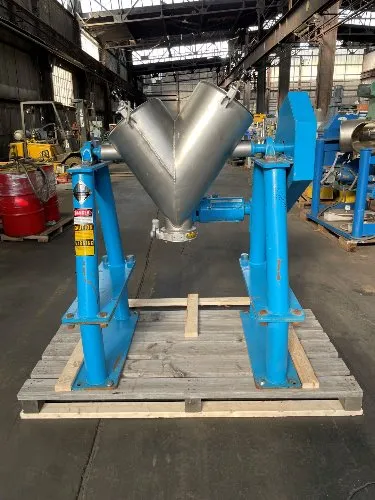 2 cu.ft. Pattersonkelley, Crossflow Twin Shell Blender, Stainless Steel, 243 lb./cu.ft. Material Density, 6" - Image 4