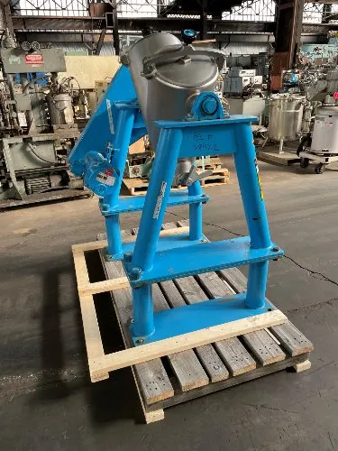 2 cu.ft. Pattersonkelley, Crossflow Twin Shell Blender, Stainless Steel, 243 lb./cu.ft. Material Density, 6" - Image 7
