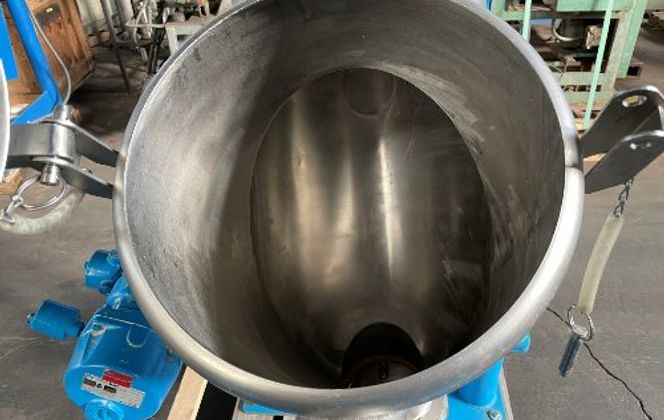 2 cu.ft. Pattersonkelley, Crossflow Twin Shell Blender, Stainless Steel, 243 lb./cu.ft. Material Density, 6" - Image 8