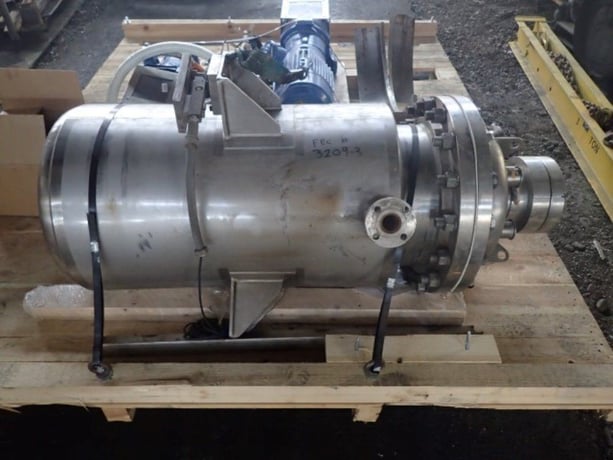 50 gallon Precision, Reactor, Stainless Steel, 18" diameter x 42" straight side, 50 psi/FV Internal, 150 psi - Image 1