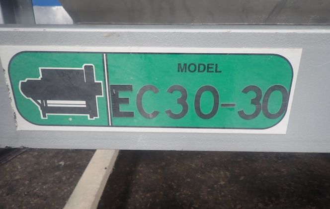 100 cu.ft. Burton #EC30-30, Mixer, carbon steel, 72" diameter x 60" L Drum, 5 HP - Image 9