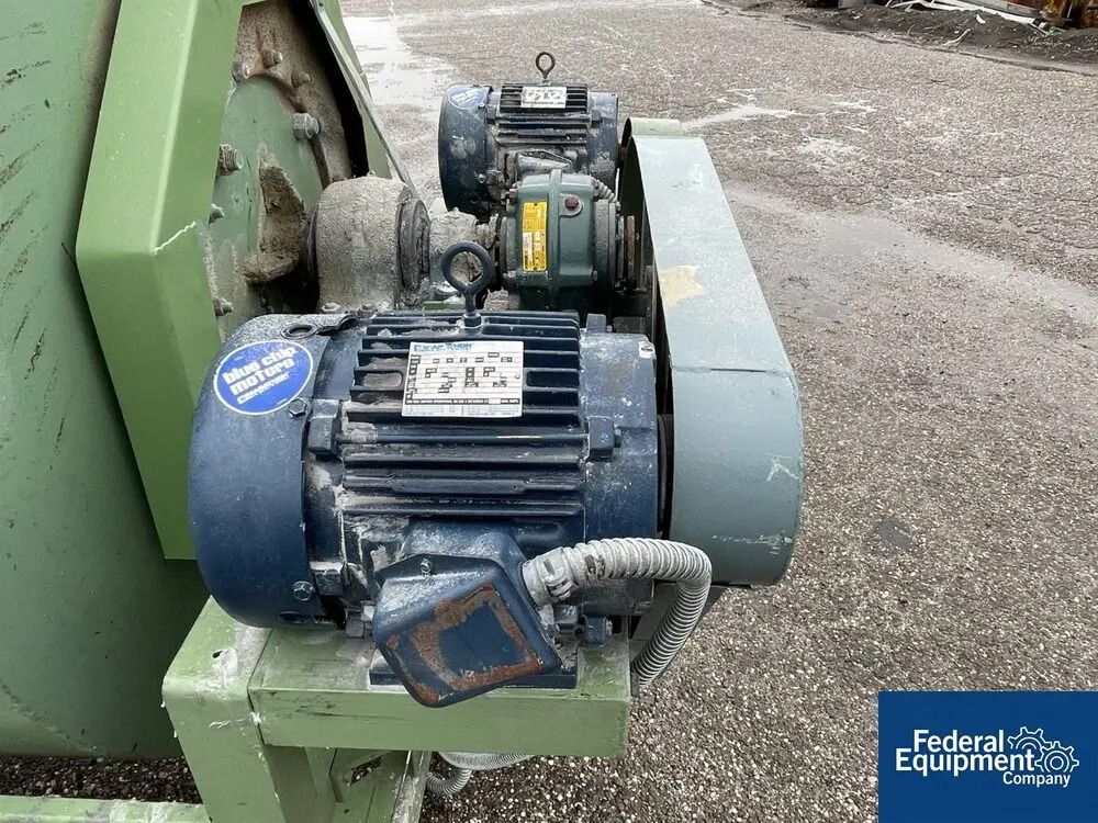 67 cu.ft. Burton #EC20-20, Mixer, carbon steel, 4000 lb. capacity, 58" diameter x 60" L Drum, 7 HP - Image 6