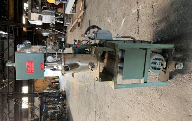 1 gallon Myers #VHC-L550, Dual Shaft Vacuum Mixer, Stainless Steel, 14 psi Jacket, 5 HP, 230/460 V, 1988 - Image 2