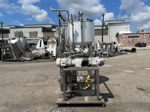 Mixing Pump Skid, Stainless Steel, 5 HP Pump - Image 3