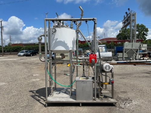 Mixing Pump Skid, Stainless Steel, 5 HP Pump - Image 4