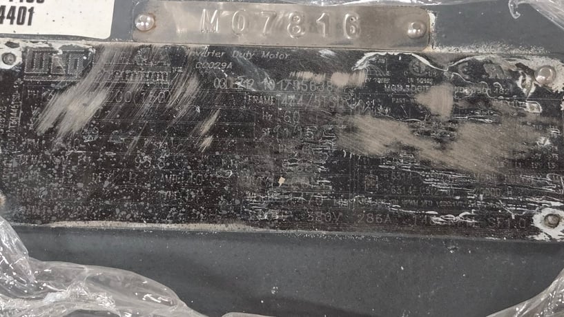 200 HP 1800 RPM Weg, Frame 444-5TSD, ODP, 460 Volts (location i0) - Image 3