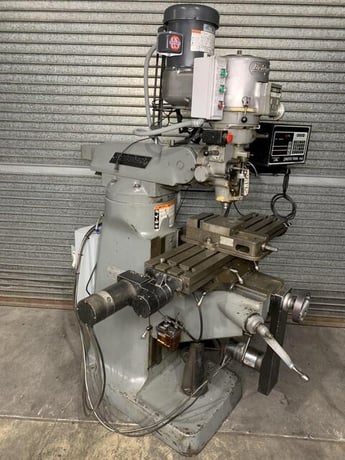 Bridgeport #Series-I ProtoTrak Plus CNC milling machine, 9" x42" table, 2 HP, 1988 - Image 2