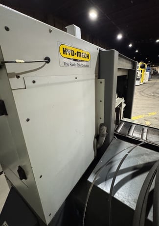 10" x 10" Hyd-Mech #H-10A, horizontal bandsaw, automatic, 5 HP, 1.25" width x 150" L - Image 8