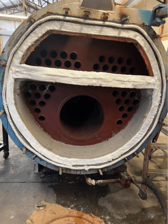 30 HP Superior #4-X-156, firetube boiler, nat gas, warranty, 1992 - Image 3
