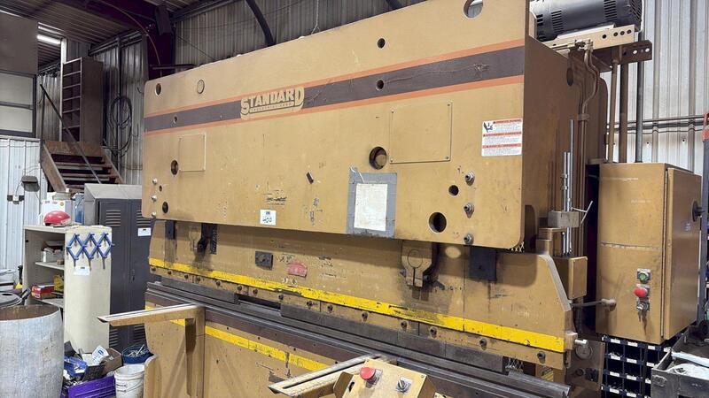 100 Ton, Standard #AB100-10, press brake, 10' overall, 101" between housing, 6" throat, 6" stroke, 13" open - Image 3