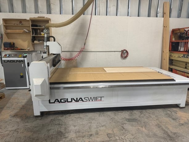 Laguna #Swift, CNC Router, 5' x 10' table, 18k RPM, 3 HP, dual vacuum zones, 2020 - Image 1