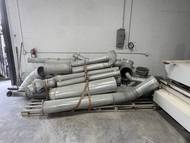 5000 cfm @ 7" Nederman #S-1000, dust collector, 24 Superbag filters, 10 HP, 3 phase, 208-230/460 V., 2019 - Image 2
