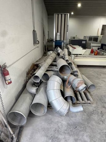 5000 cfm @ 7" Nederman #S-1000, dust collector, 24 Superbag filters, 10 HP, 3 phase, 208-230/460 V., 2019 - Image 3