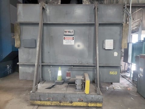 7' width x 7' L x 4' H Noble, 2000°F gas fired - Image 1