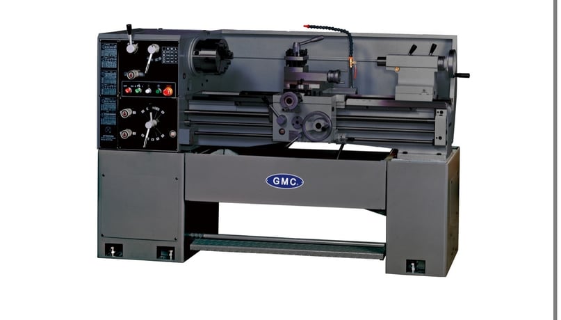 16" x 60" GMC #GML-1660-AT, lathe, 5 Hp, 2.0625" bore, automatic lube, digital read out, 9.5" swing over - Image 1