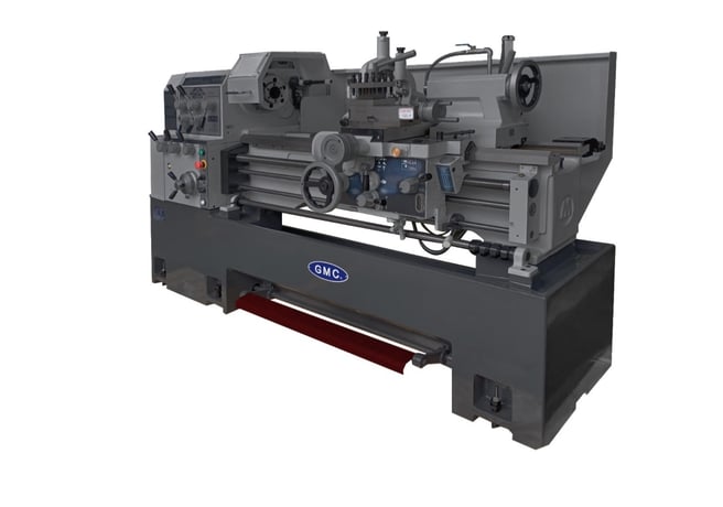 21" x 90" GMC #GML-2190T, lathe, 7.5 Hp, 3.125" bore, automatic lube, digital read out, 13" swing over cross - Image 1