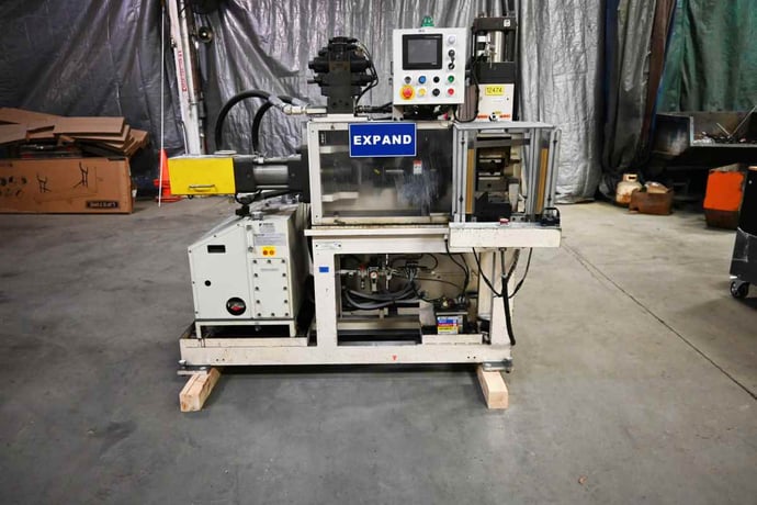 1-1/2" Comco #KE-40-2, end former, Control panel, pneumatic clamp cylinder, 2013 - Image 3