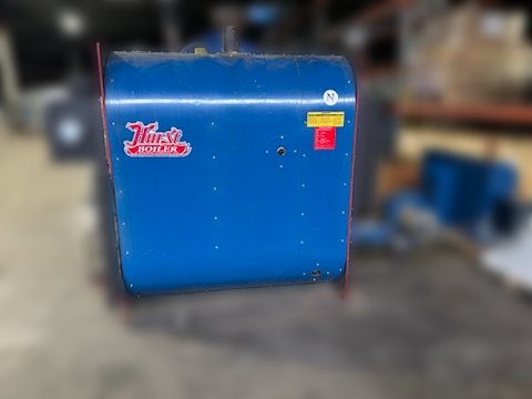 30 HP Hurst #CR2-G-15HTD, Boiler Low-Pressure Steam Boiler, nat gas Powerflame burner, 2012 - Image 2