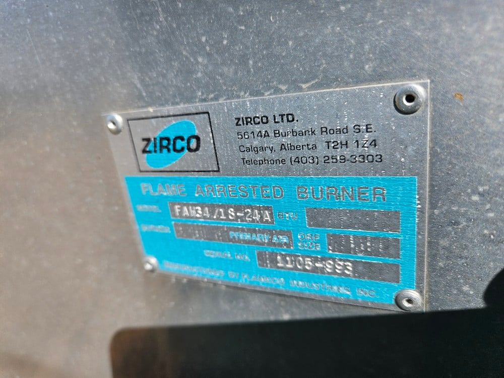 2.3 MMBTU/hr Sofatec #2208-2, Indirect Fired Propane / Sweet Gas Line Heater - Glycol Water Bath - Image 9