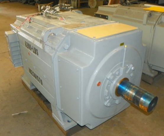 600 HP 1200 RPM Reliance, Frame B5810ATZ, DPFVBB, 500 VA, 240 VF - Image 3