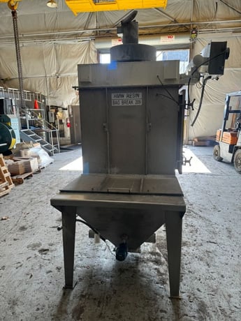 IAC, Bag Dump Station, Stainless Steel, w/Integrated Dust Collector & Blower - Image 4