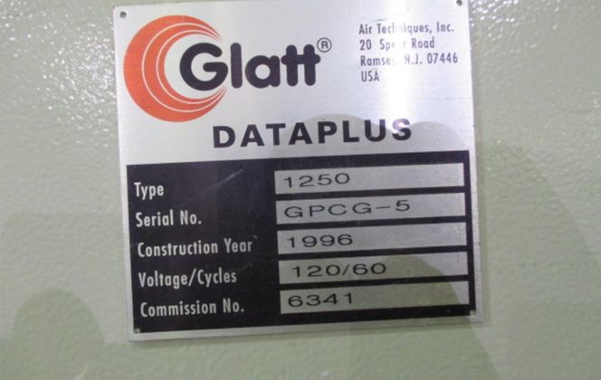 Glatt #GPCG-5, Fluid Bed Dryer/Granulator, Stainless Steel, 7" & 9" Wurster Inserts w/Expansion Chambers - Image 7