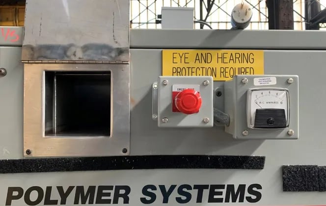Hosokawa Polymer Systems #20/12RO-Sil-Tandem, Granulator, 8" x 5" Feed Opening, 5 HP, 1500 RPM, 460 V - Image 7