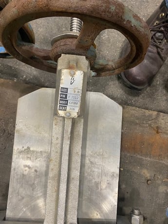 6" Dezurik, Rovalve, Velan, TLV, Stainless steel slide gate valves, lot of 10 - Image 2