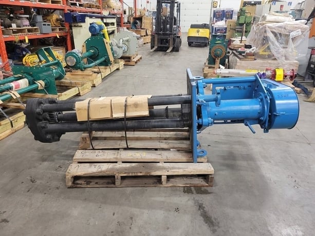 50 GPM @ 51' TDH, Weir #1.5SR25160P, vertical submerisble pump with 7.5 HP motor - Image 1