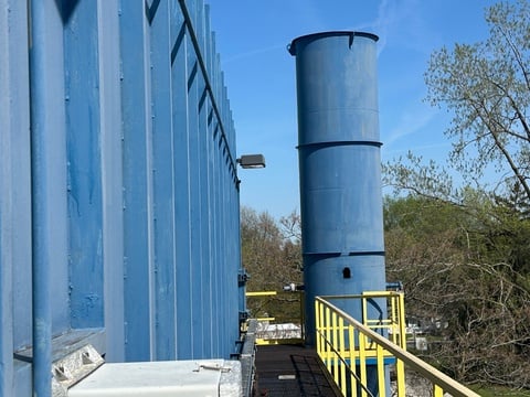 75000 cfm Delta Ducon #600' B' CL.EHD Arr 1, dust collector, baghouse, 300 HP, 1996 - Image 2
